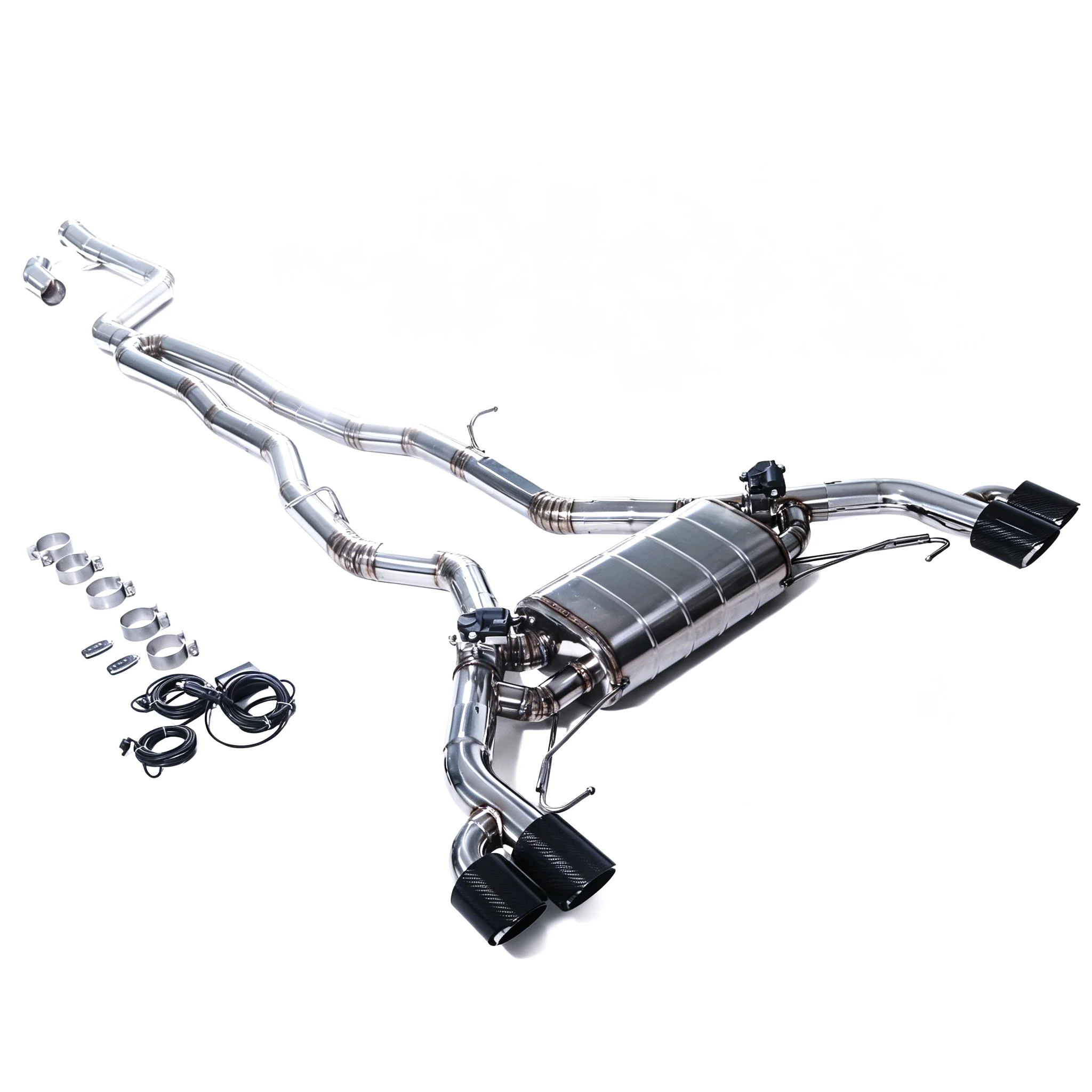 GFC Catback Valvetronic Exhaust Pipe for 2017-2024 BMW X3 X4 M40i G01 G02 B58 3.0T Exhaust System Valve Muffler Made of Titanium