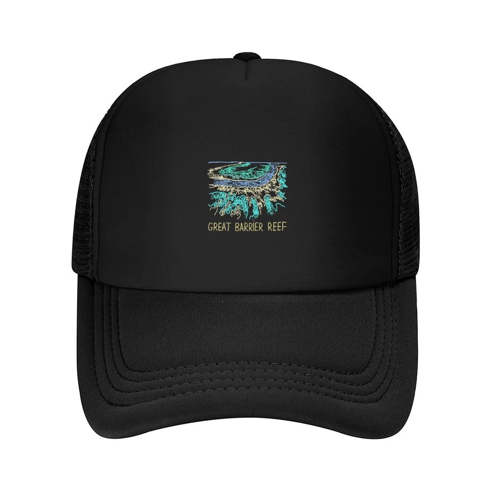 

Great Barrier Reef Australia Baseball Cap Vintage Custom Cap black hats on offer Women's Golf Wear Men's