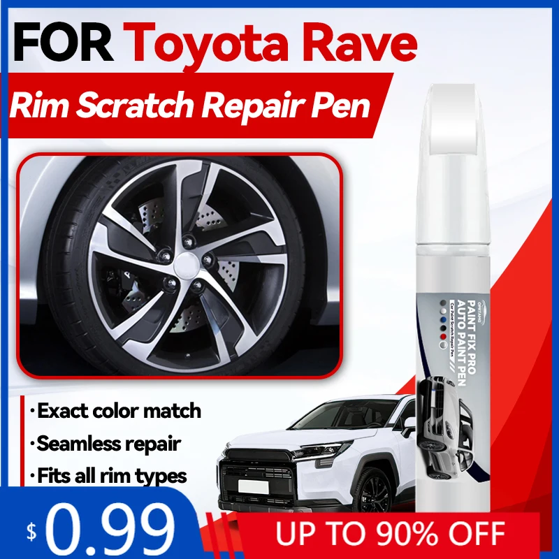 

Карандаш для подкраски колесных дисков, специально для Toyota RAV4 1994-2025 XA10 XA20 XA30 XA40 XA50, для ремонта царапин