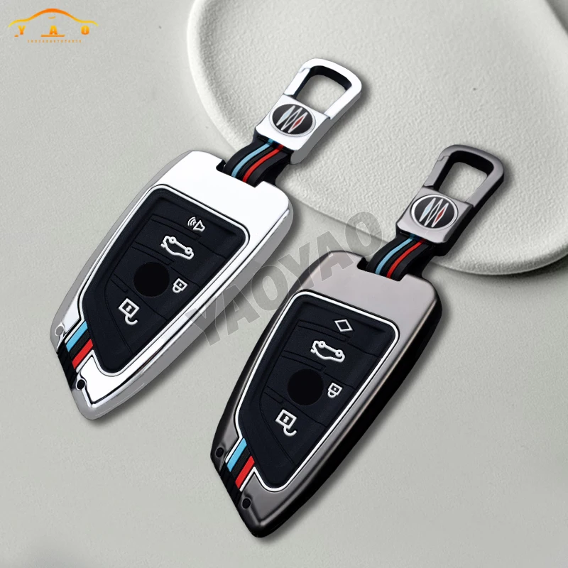 

Zinc Alloy Car Remote Key Case Cover For BMW 3 5 7 Series G20 G30 X1 X4 X5 X3 45e G05 X6 F20 I4 35i G21 F40 F80