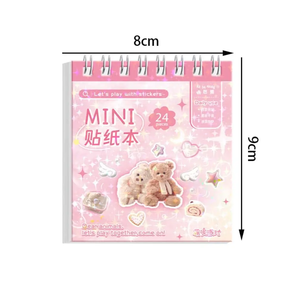 24 pezzi di adesivi per unghie alla moda senza ripetizione adesivi per tazze autoadesive fai da te adesivi multifunzione per cartoni animati per la decorazione di nail art