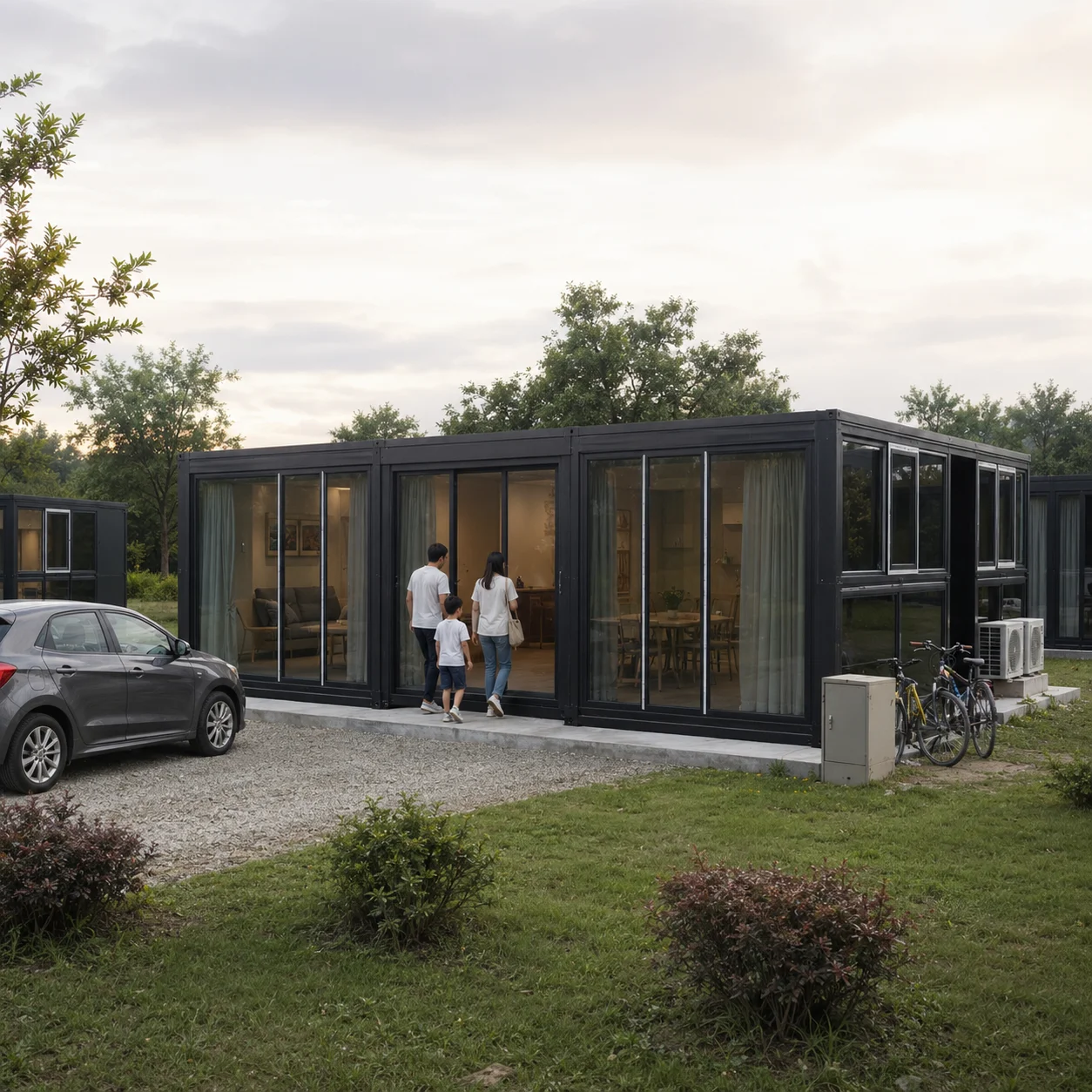 Foldable House Modular House Prefab Houses Prefabricated Homes 3 Bedroom Containers Home