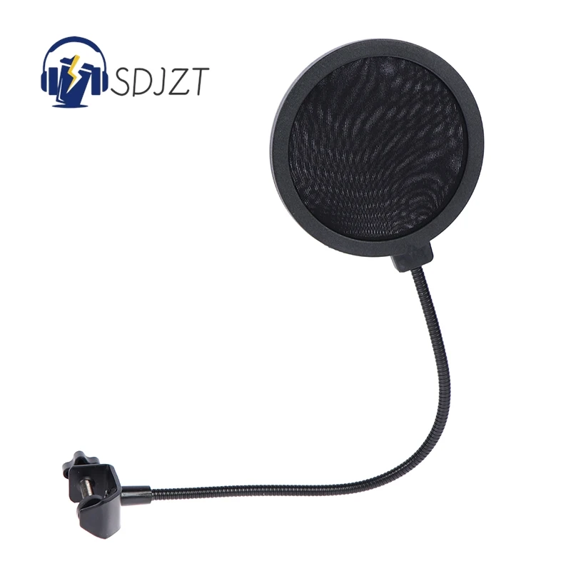 1Pcs Microphone Pop Filte Double Layer Studio Microphone Sound filter for Broadcast Recording Accessories