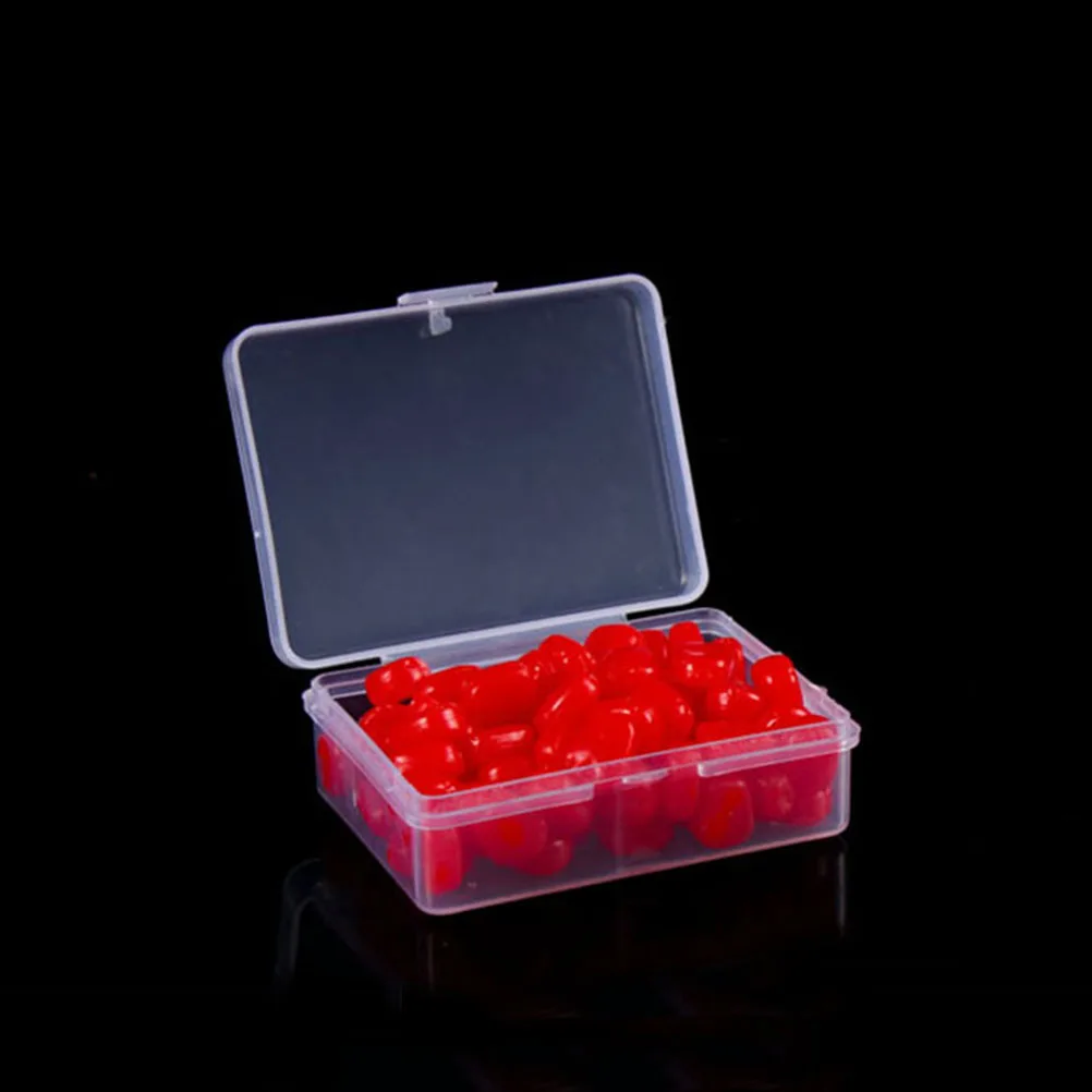 

50 Pcs Corn-grain Fish Bait Red Fishing Simulation Floating Baits Bass Fake Lures