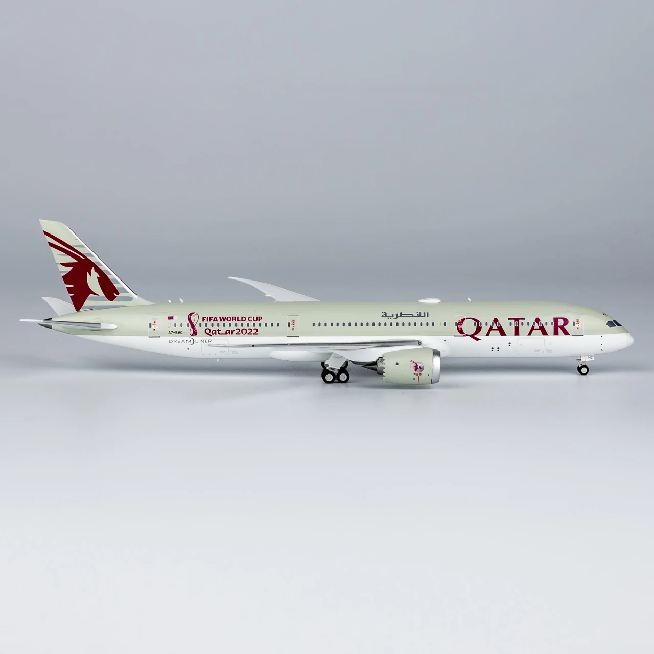 55098 Alliage Collection Avion Cadeau NG Modèle 1:400 Qatar lavable "Dreamliner" Boeing B787-9 Moulé Sous Pression Avion Jet Modèle A7-BHC