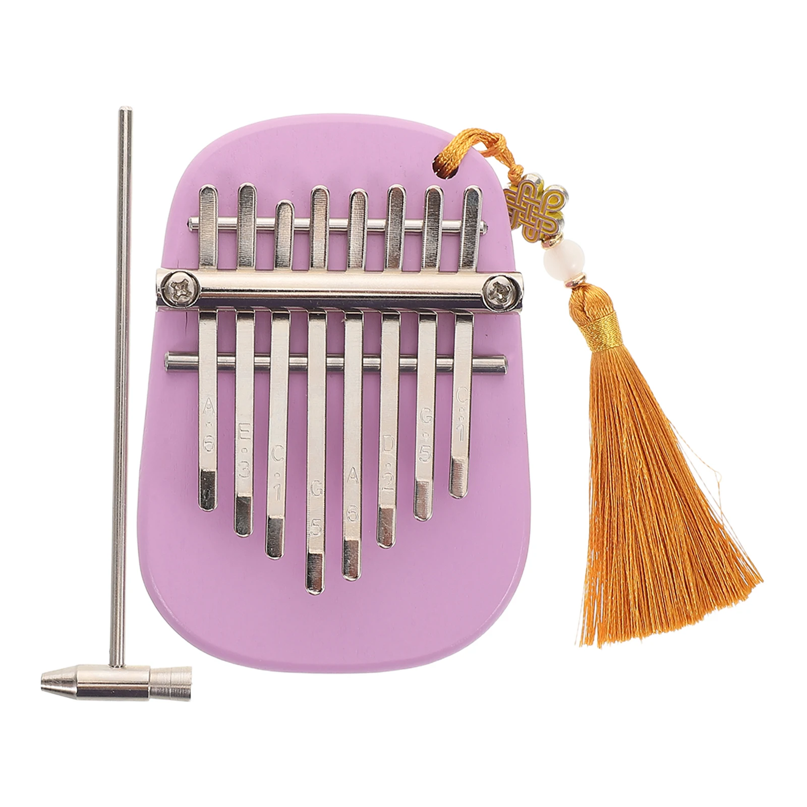 

Thumb Kalimba Finger Piano for Beginners Portable Mini Wood 8 Keys Pianos Musical Instrument