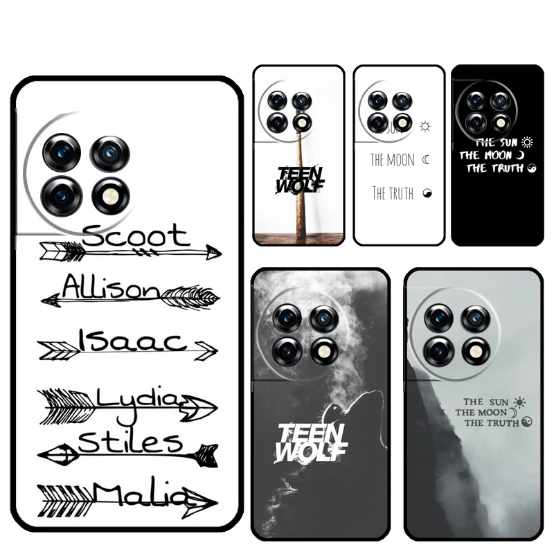 Teen Wolf balise collines Funda pour OnePlus 8T 9RT 10T 12 13 R 11 9 10 Pro OnePlus Nord 4 CE 2 3 Lite N20 N30 étui