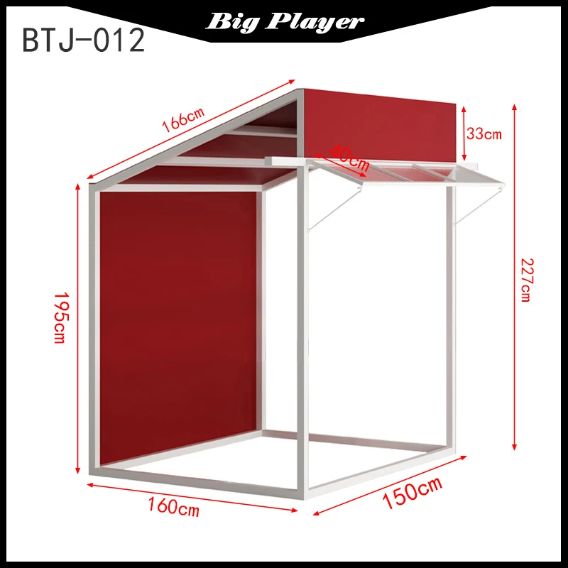 

For Market Stall Rack Creative Commercial Street Vending Pavilion Mobile Scenic Area Stall Sales Display Stand Snack Stall