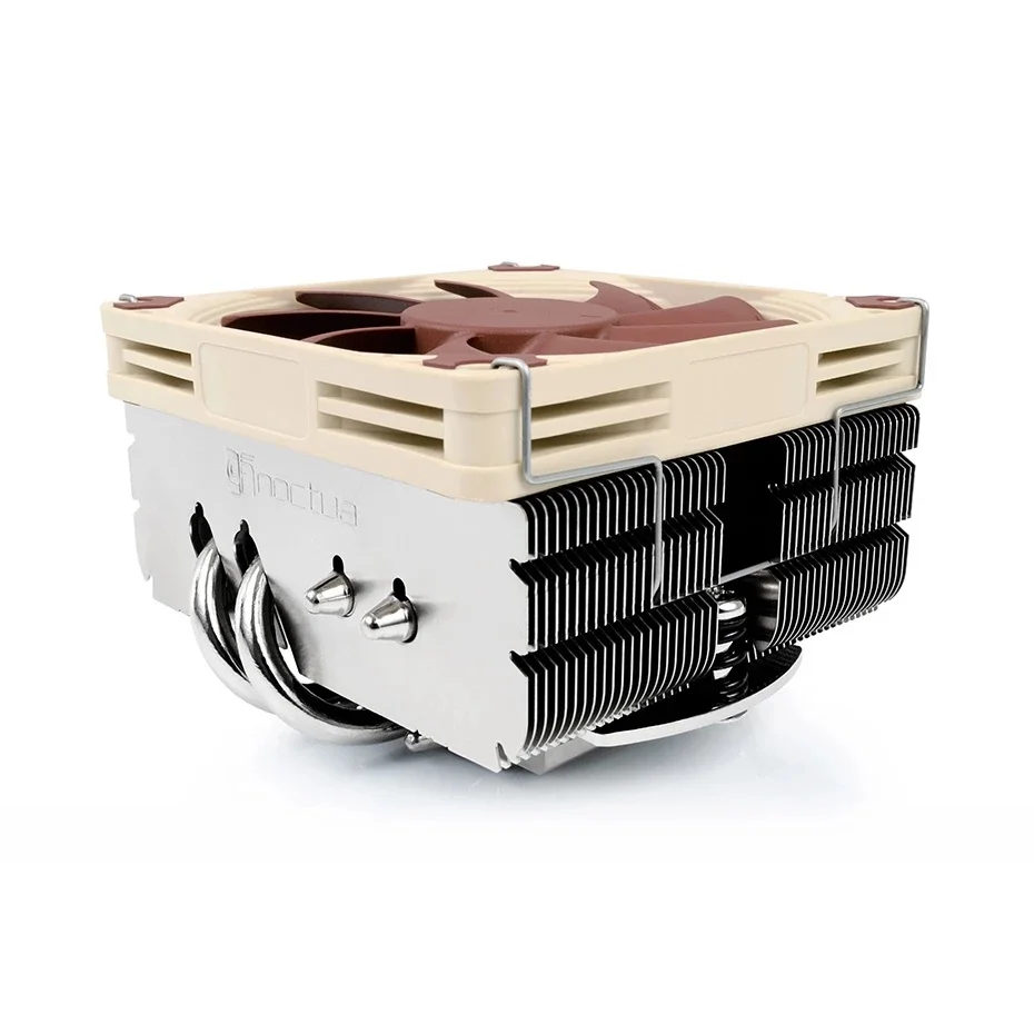 NOCTUA NH-L9x65 CPU Cooler Down Pressure/9cm Thin Fan/4 Heat Pipes/ Down Blowing HTPC/ Down Pressure Temperature Controlled Fan