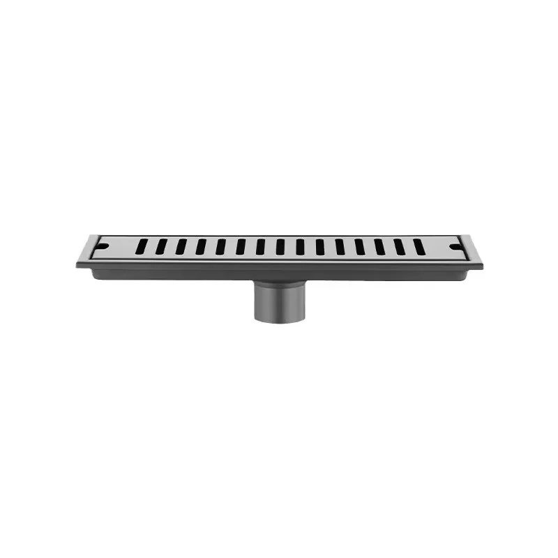 304 stainless steel floor drain hotel shower room bathroom deodorant large capacity drainage cover long