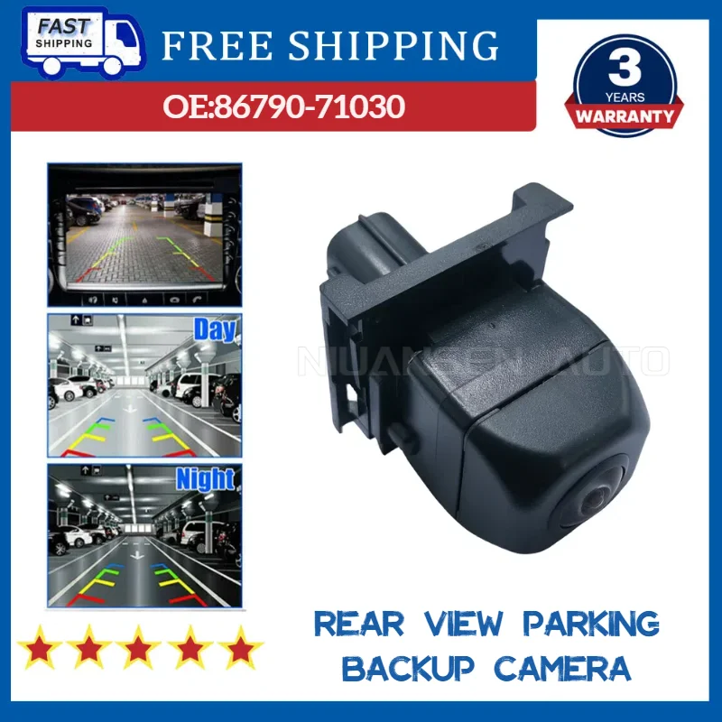 

New 86790-71030 8679071030 For Toyota Hilux 2011-2015 Rear View Backup Parking Camera Car accessories