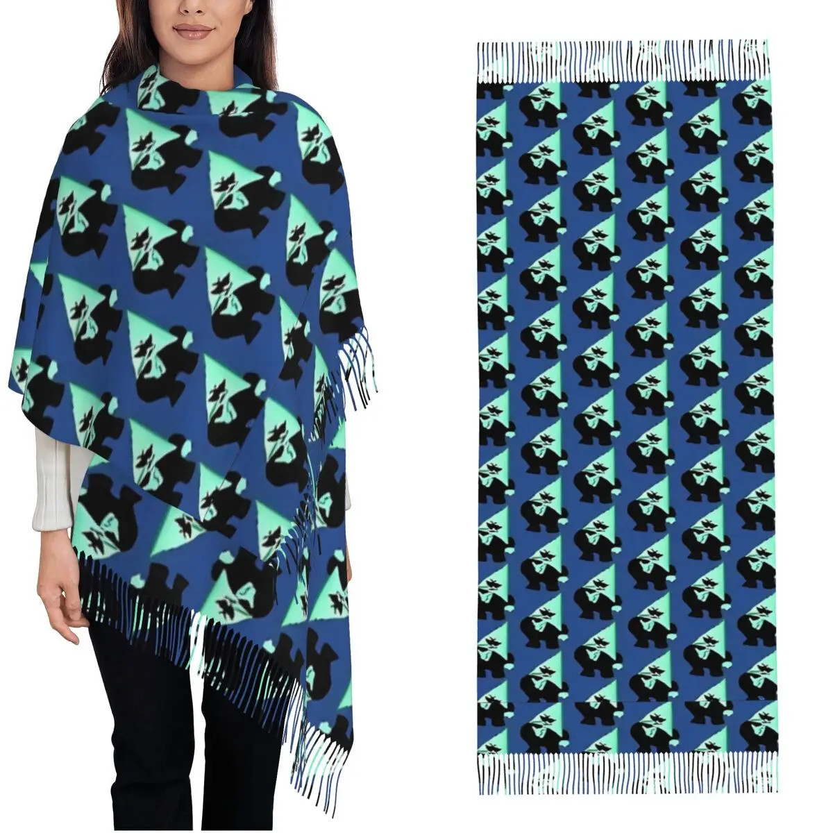 spamton-the-hacker-xales-wraps-para-senhoras-inverno-quente-longo-lenco-macio-deltarunes-jogos-de-video-pashminas-lencos-de-borla