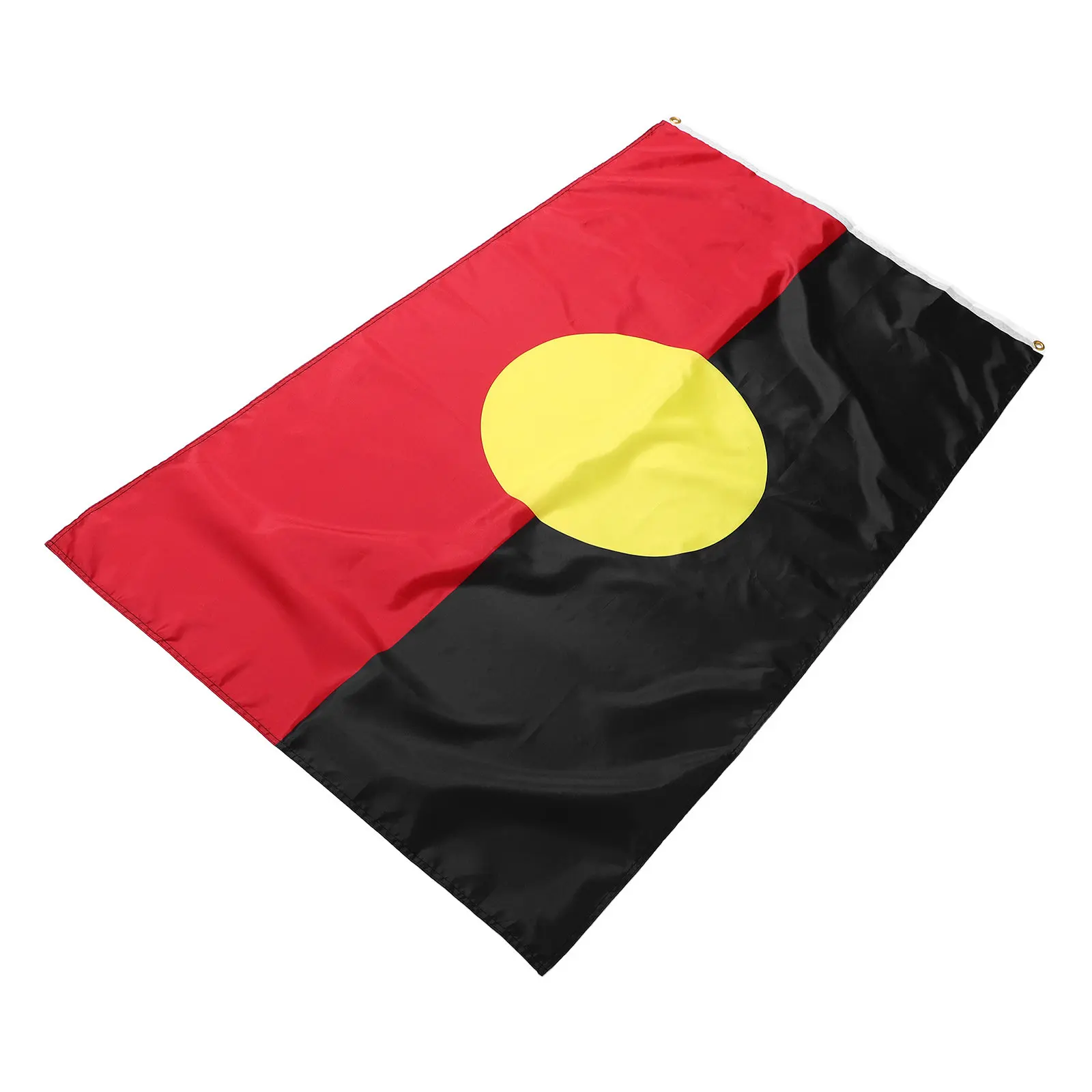 Polyester Indigenous Flag Heavy Duty Weatherproof Fade Proof Brass Grommets Vibrant Native Garden Yard Backdrop