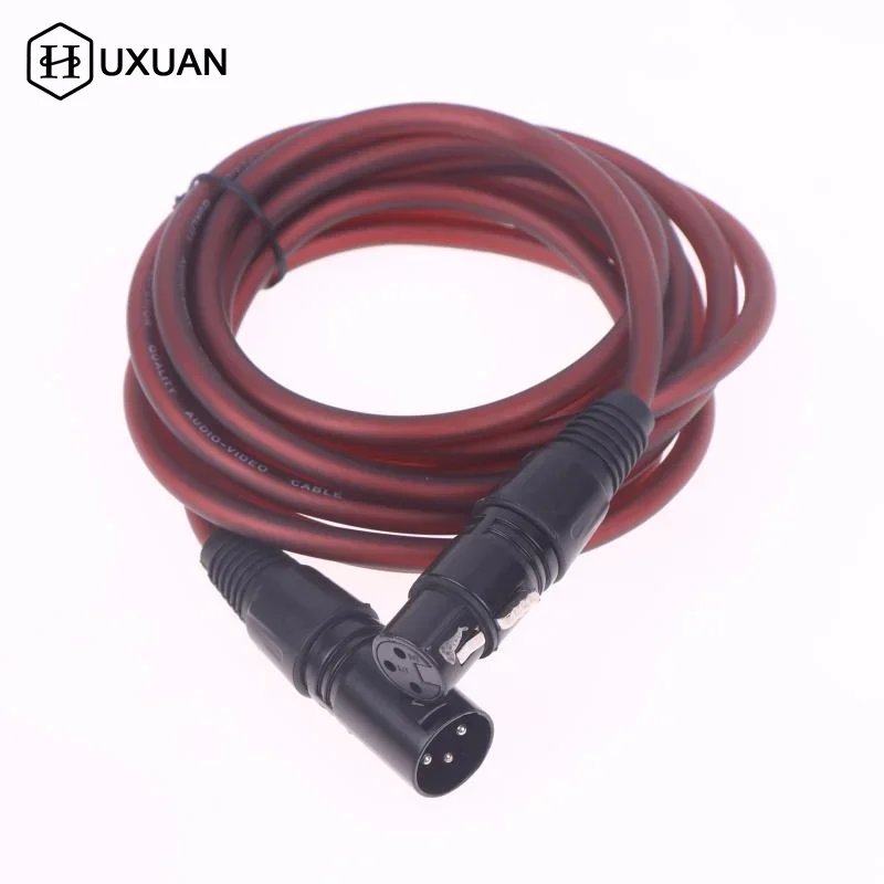 1 Piece 0.5/1/1.5/3/5m/10m DMX Cable 3-Pin Signal Connection DJ Stage Lights Parts For LED Par Wash Moving Head Spot Lighting