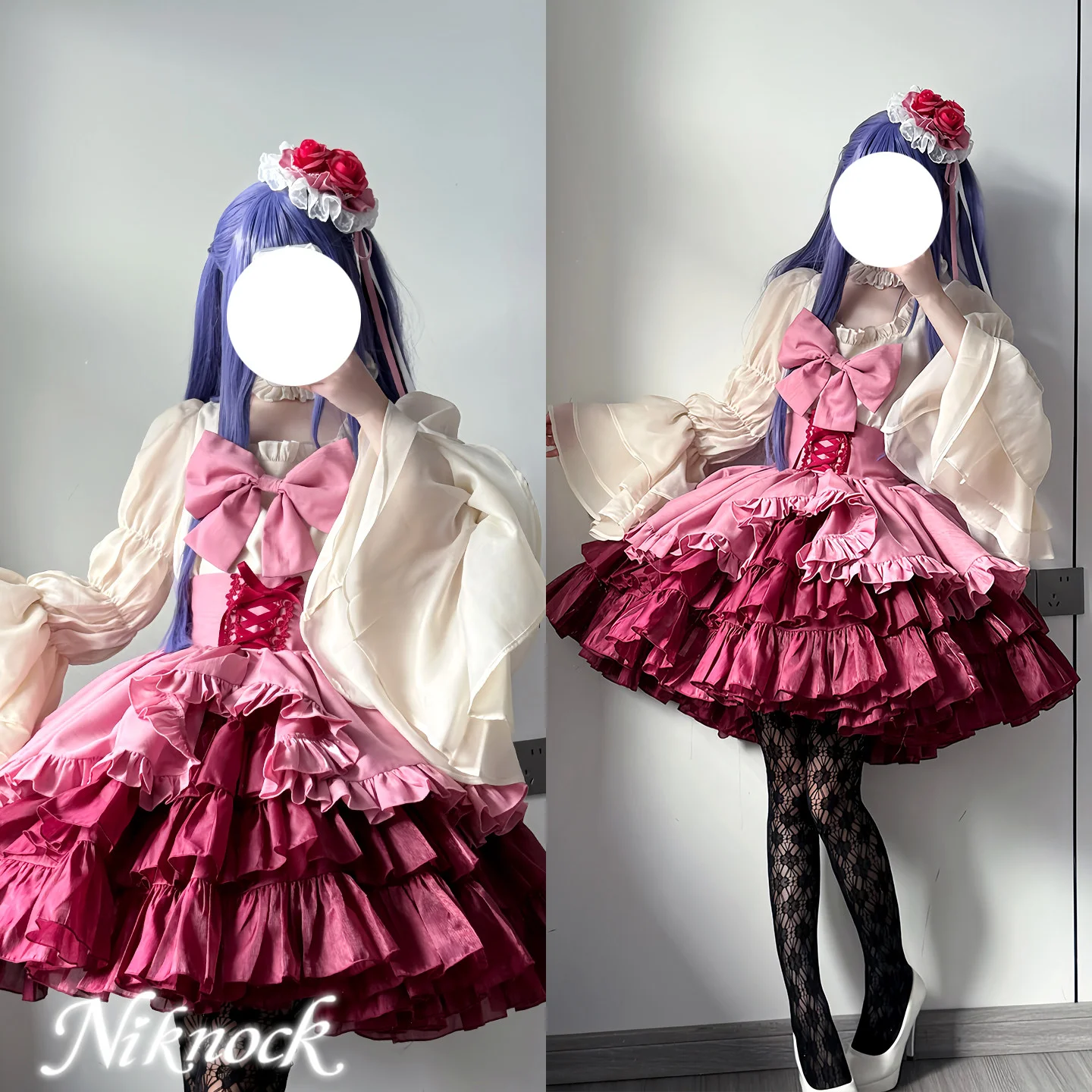 Costume de cosplay complet Erika Furudo de l'anime Umineko When They Cry, précommande, Dollcos
