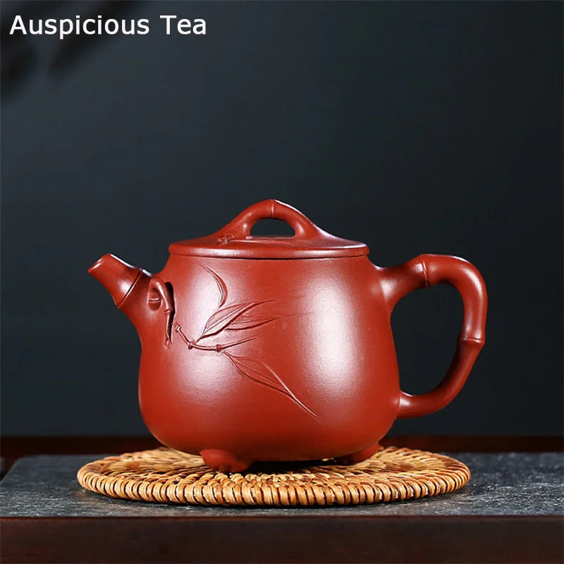 

270ml Authentic Yixing Raw Ore Dahongpao Purple Clay Teapots Handmade Household Chinese Kung Fu Tea Set Tea Ceremony Accessories