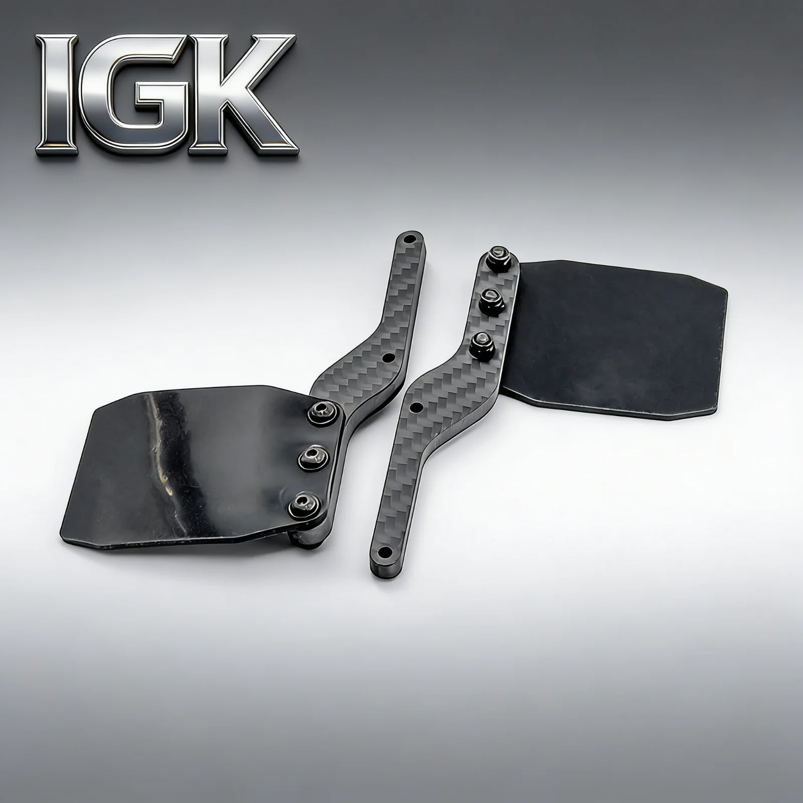 Carbon Fiber & Rubber Mud Flaps Guards for Arrma 1/7 Mojave 6S V2 EXB RC Desert Truck Upgrade Parts