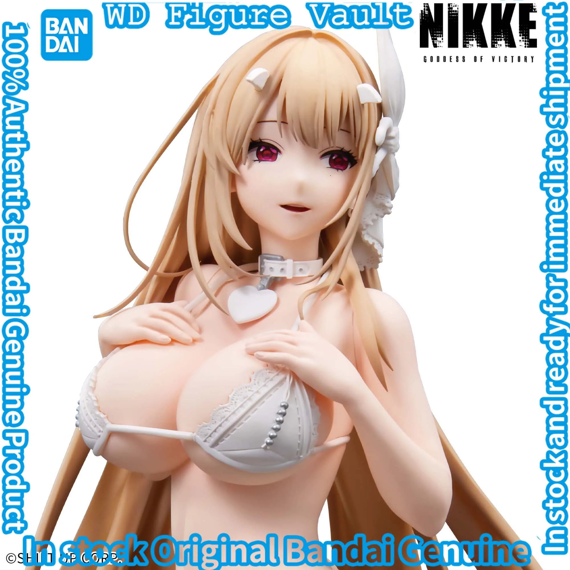 

Bandai официально лицензированная богиня победы: детская катушка NIKKE Viper, аниме-модель, настоящая игрушка в штучной упаковке