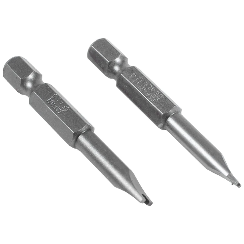 不正開封防止セキュリティビットセット、ドライバードリル、スクリュードライバービット、六角シャンク、磁気U字型、1/4 "ドライバービット、5個