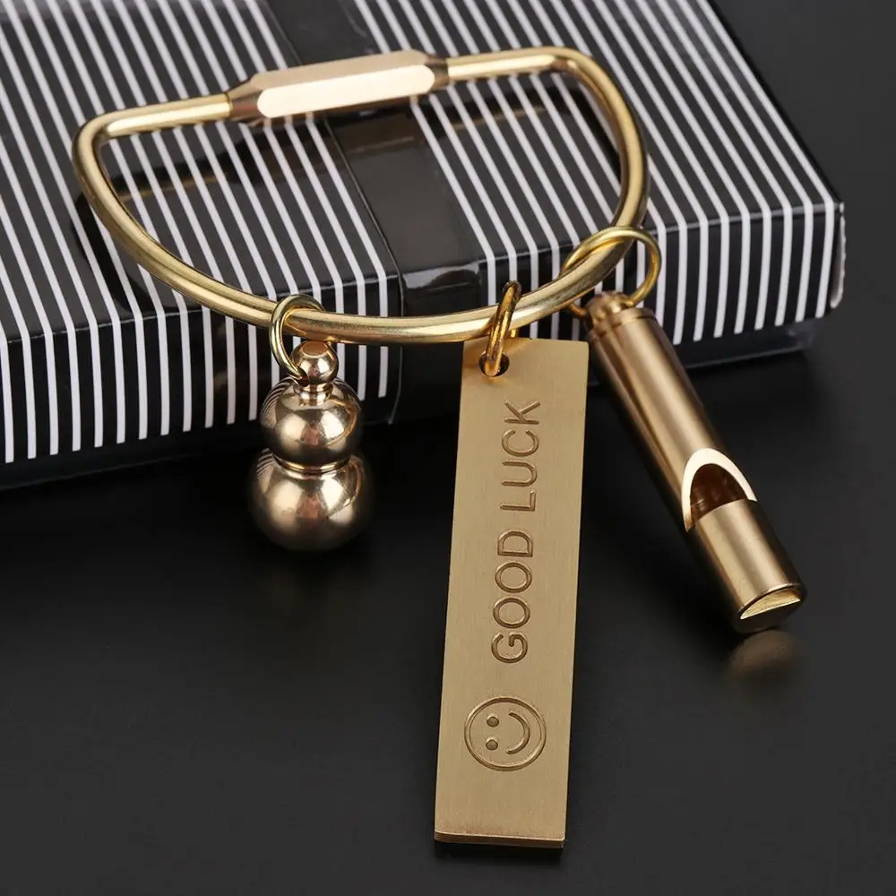 

Unique Buckles DIY Craft Tools Key Ring Brass Keychain Jewelry Accessories Pendant