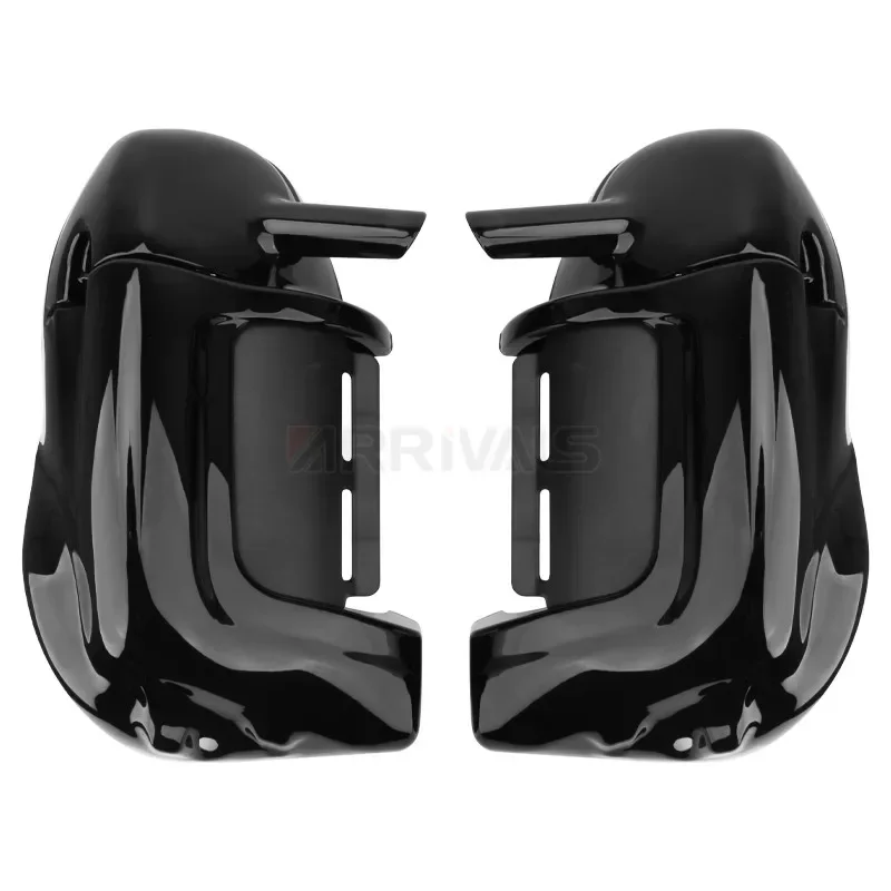 Motorcycle Lower Vented Leg Fairing + 6.5\'\' Speakers w/ Grills For Harley Touring Road Glide 1983-2013