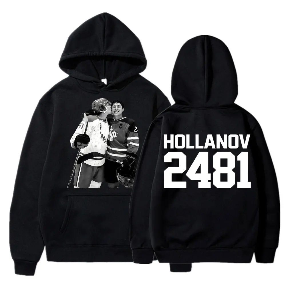 

Горячая соревновательность Шейн Холландер ‌ Толстовка Ilya Rozanov Hollanov 2481, винтажная модная толстовка унисекс, зимняя, свободного кроя, с длинным рукавом