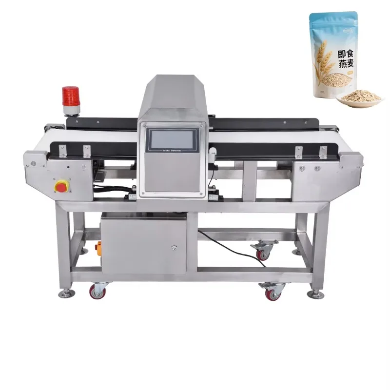 Food Industry Metal Detector High Precision for Production Line Commercial Use Custom