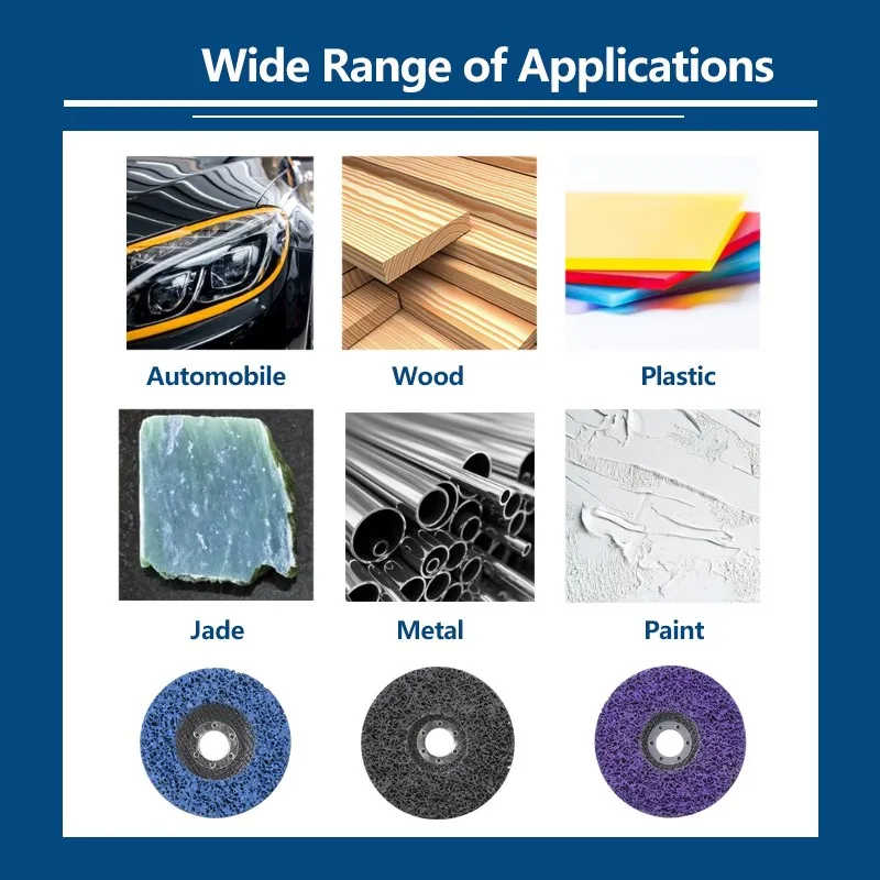 2 Inch Poly Strip Discs 1/10pcs Quick Change Sanding Disc for Paint Rust Removal Grinder Wheel Abrasive Tools 