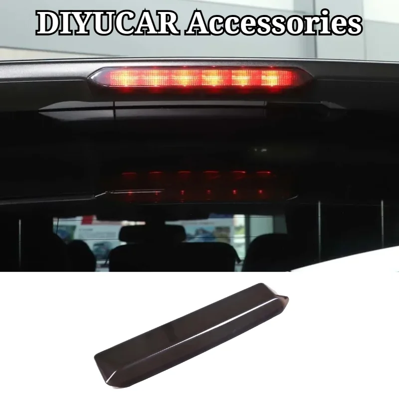 For Subaru Outback Forester XV 2019-2023 ABS Blackened Car High Brake Light Cover Trim Exterior Accessories