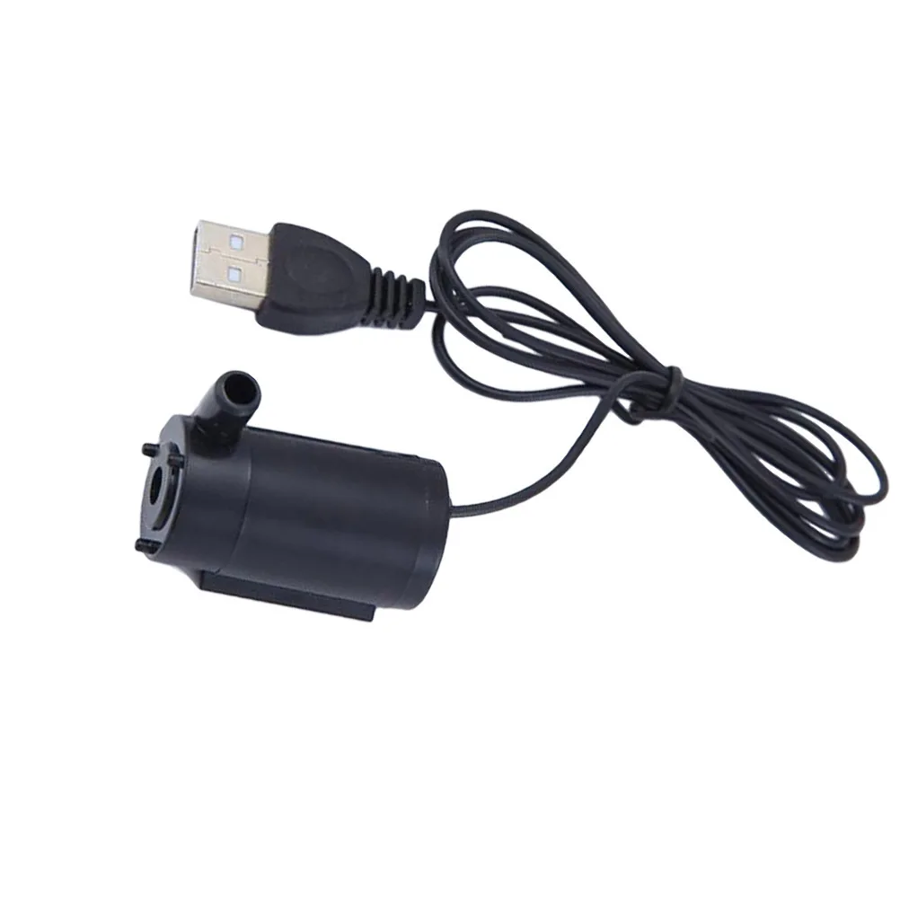 

USB 1 Meter Cable Micro Submersible Pump Durable Reinforced Shell Perfect for Aquarium Fountain Hydroponic System Fish