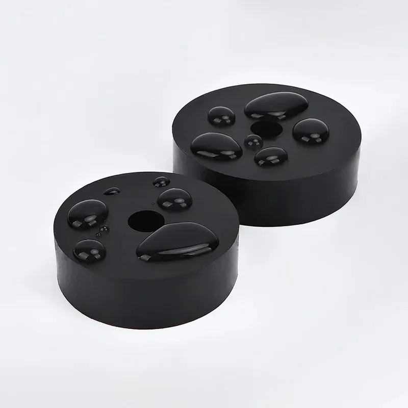 مرونة عالية المضادة للاهتزاز وسادة دائرية المطاط امتصاص الصدمات للحد من الضوضاء مروحة لفائف المحرك جبل غسالة