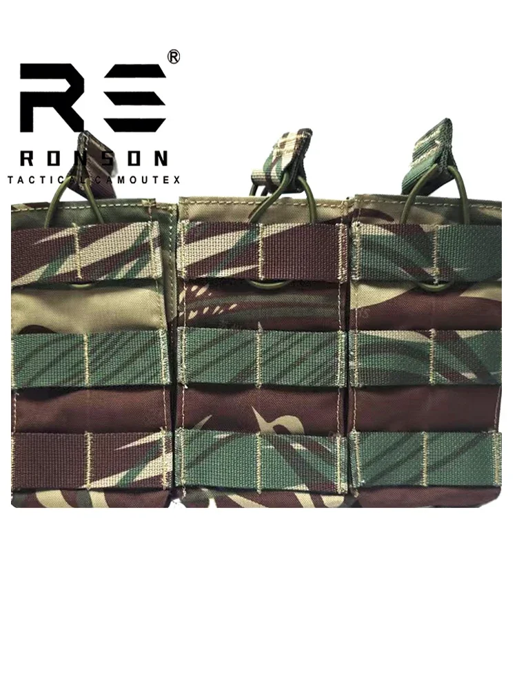 Single Triple Magazine Pouch Small Green Man Camouflage Russian EMR Rhodesia Tactical Waistband Sub-Pouch