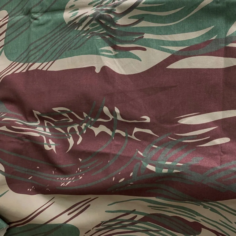1.5 Meter Width Rhodesian Camouflage Fabric Cotton Twill Cloth Military Fans Tactical Garment DIY Material