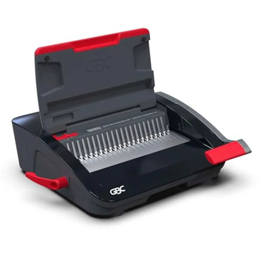 

Переплетная машина CombBind CB20 для перфорации и переплета до 20 листов, перфорирует до 330 листов, черная