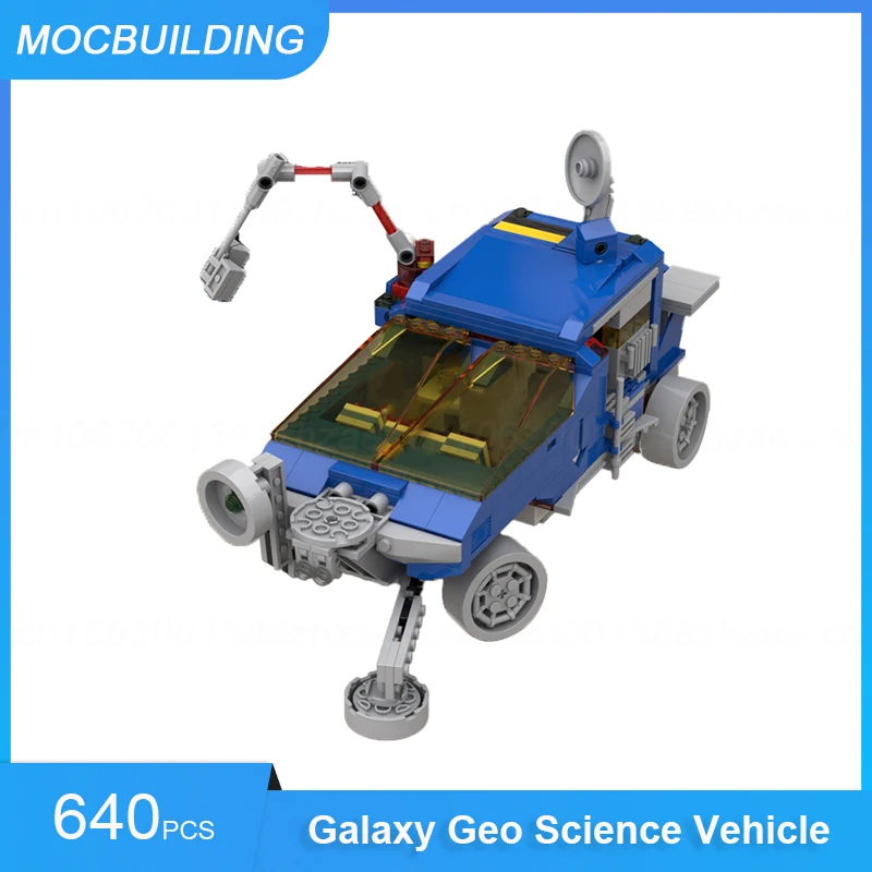 

MOC Building Blocks Galaxy Geo Science Vehicle Model DIY Assemble Bricks Space Educational Creative Collection Toys Gifts 640PCS