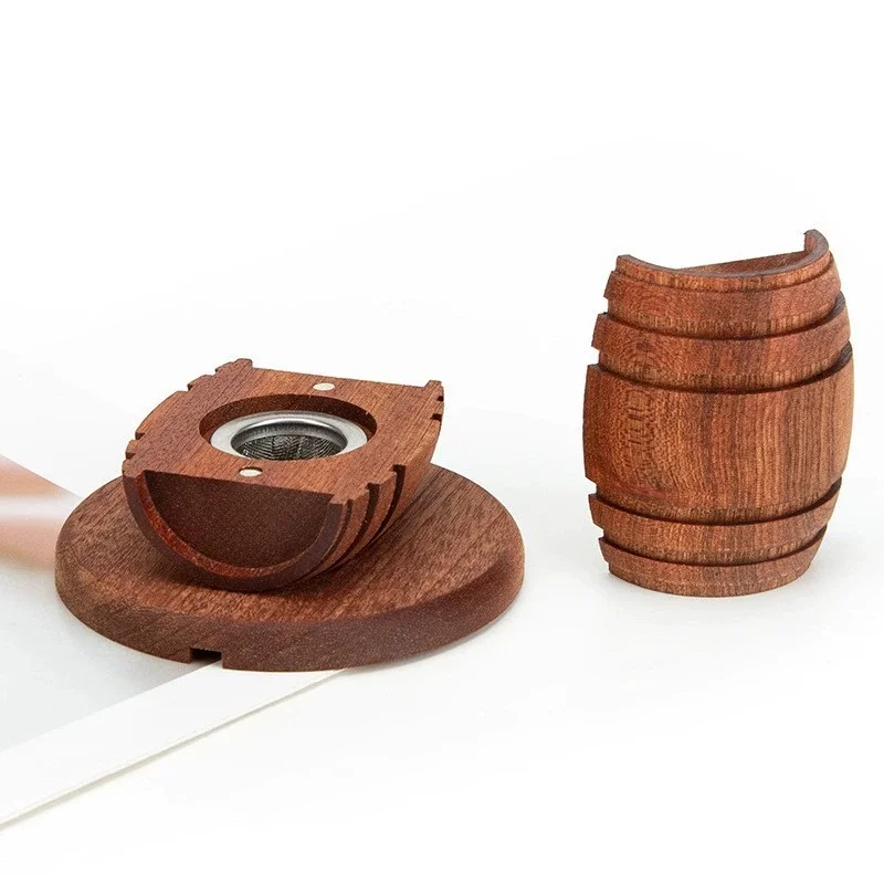 

Fashion Cocktail Smoker Set Wooden Smoked Wood Hood Cocktails Infuser Kit Whiskey Smoking Wood Chips Box Bar Accessories