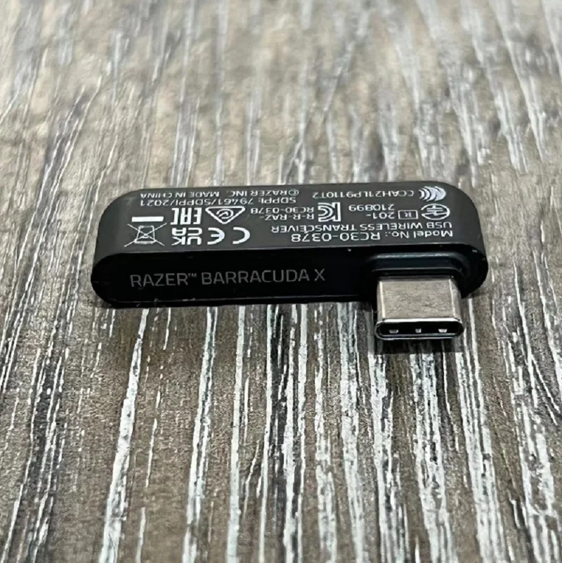 GONIANIA Original-Adapterempfänger für Razer Barracuda X USB Dongle 2,4 G kabellose Kopfhörer RC04-0380 RC04-0378 Ohrpolster 4