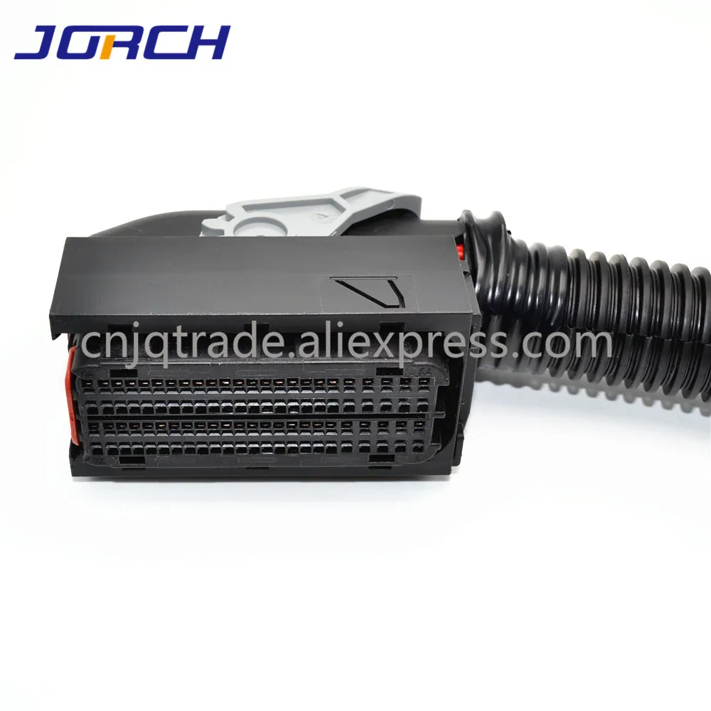 1set 96Pin Way  ECU Connector Auto PC Board Socket with Full Pin Wiring Harness Pigtail for DCM3.2