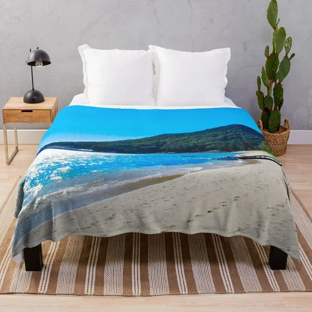 

Shoal Bay! Throw Blanket Comforter christmas decoration Hairys Blankets