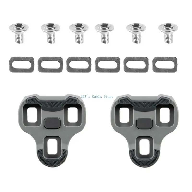 

XXFC 2pcs Light weight Durability Cleats Universals Cycling Cleats with Antislip