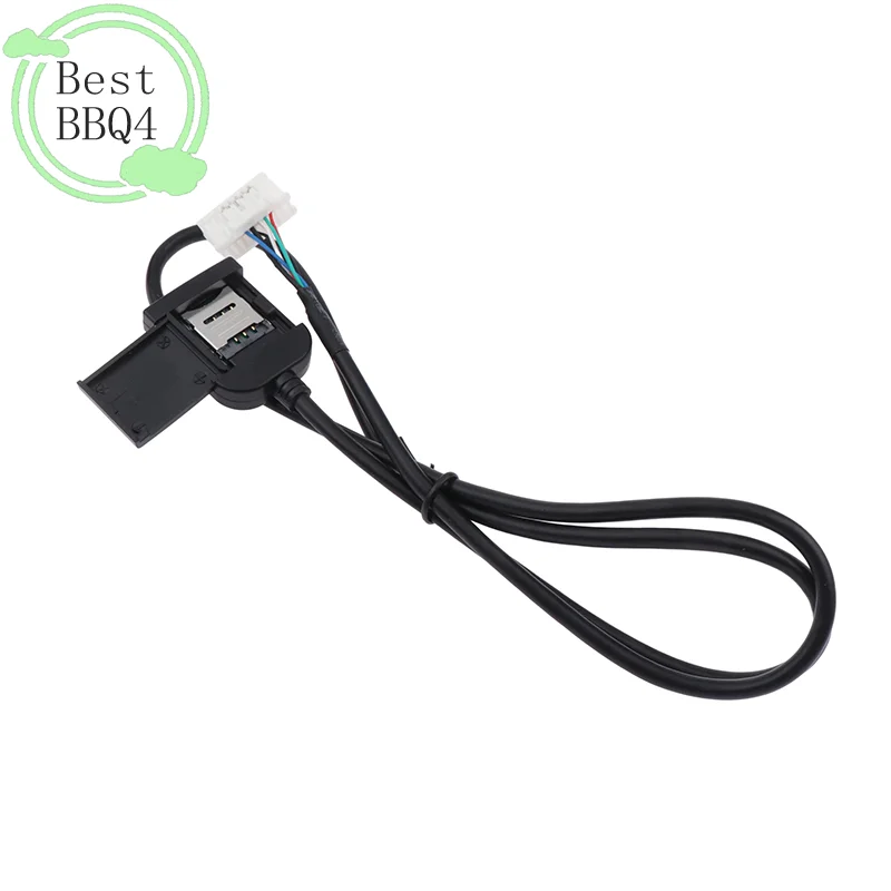 (BBQ4) Sim Card Slot Adapter For Android Radio Multimedia Gps 4G 20pin Cable Connector Car Accsesories Wires Replancement Part