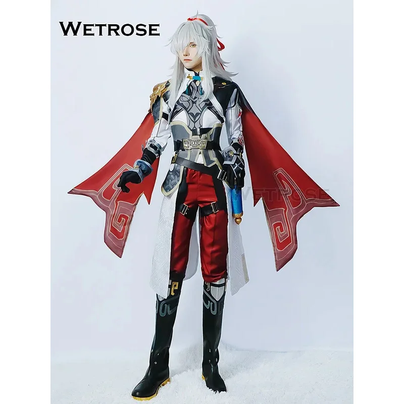 Stock Jingyuan Cosplay Costume Honkai Star Rail Jing Yuan To Stock Jingyuan Cosplay Costume Full Set Anime Game Outfits Hallowee