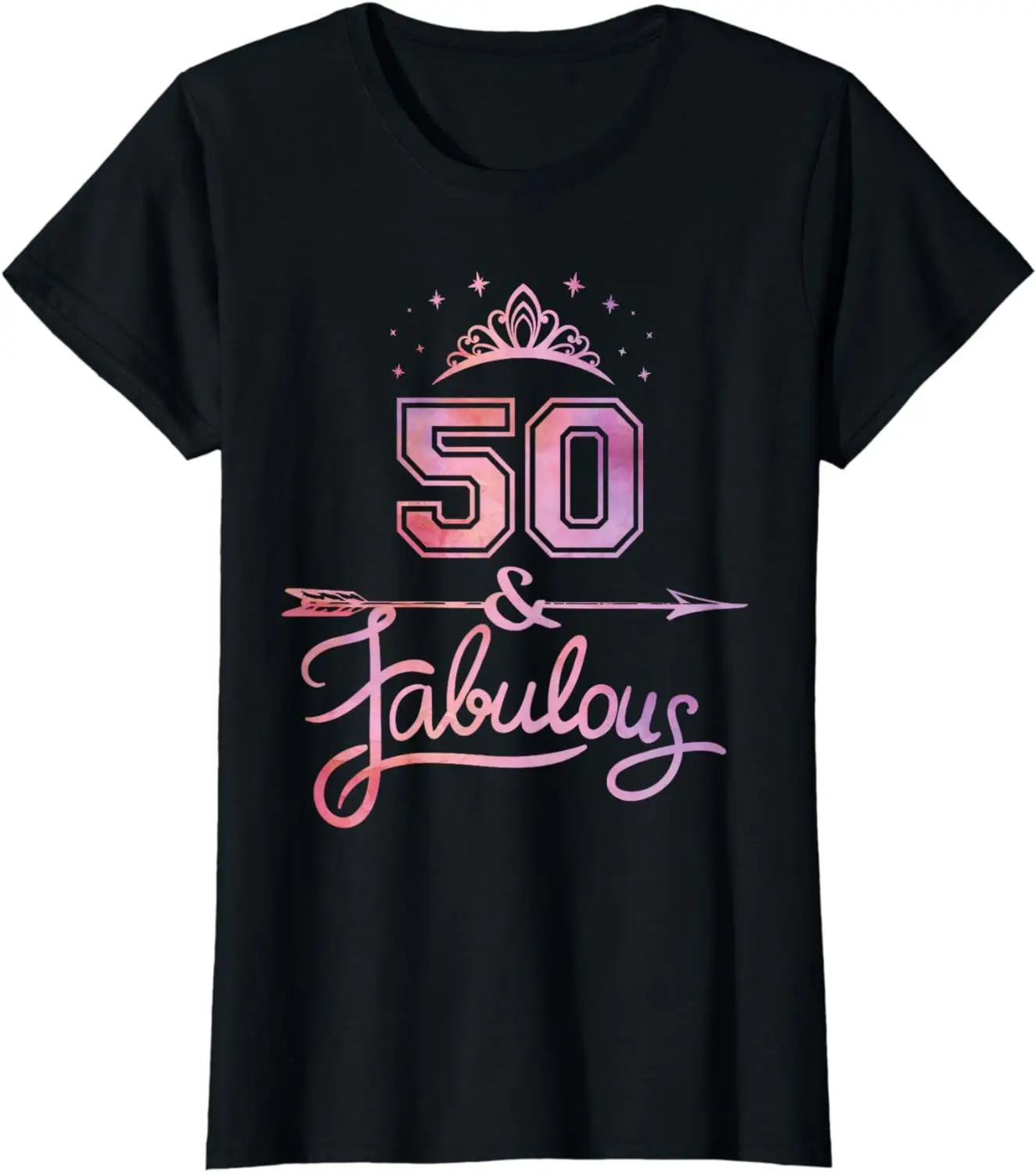 Women 50 Years Old And Fabulous Happy 50th Birthday T-Shirt