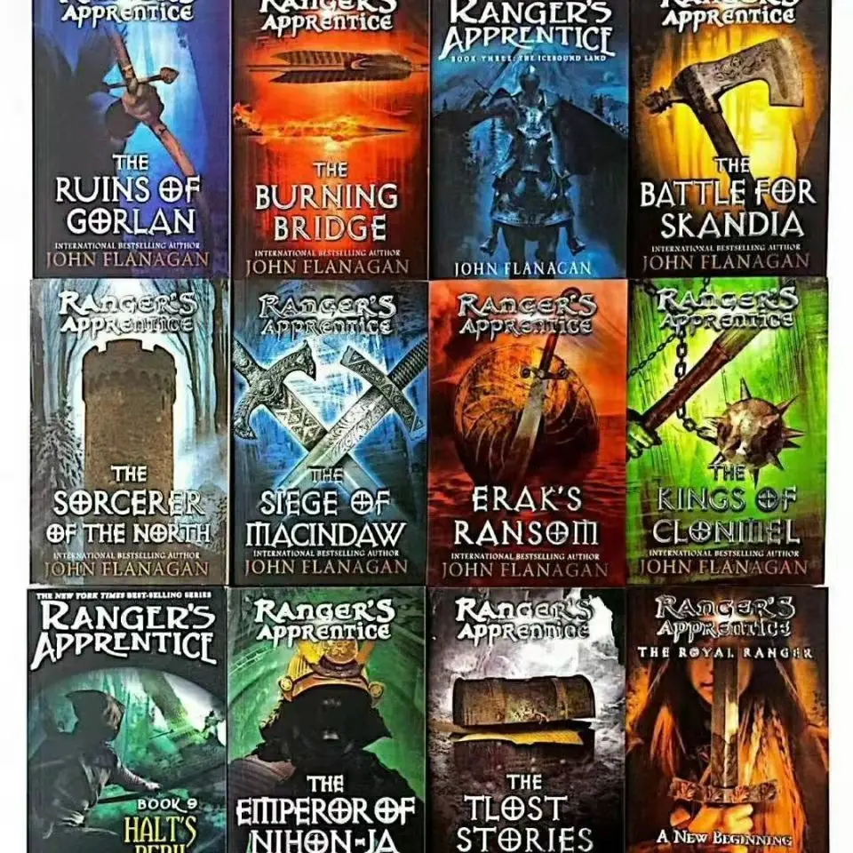 

Get Your Kids Hooked on Reading with the Exciting English Original RANGER'S APPRENTiCE 12-Book Set for Young Readers