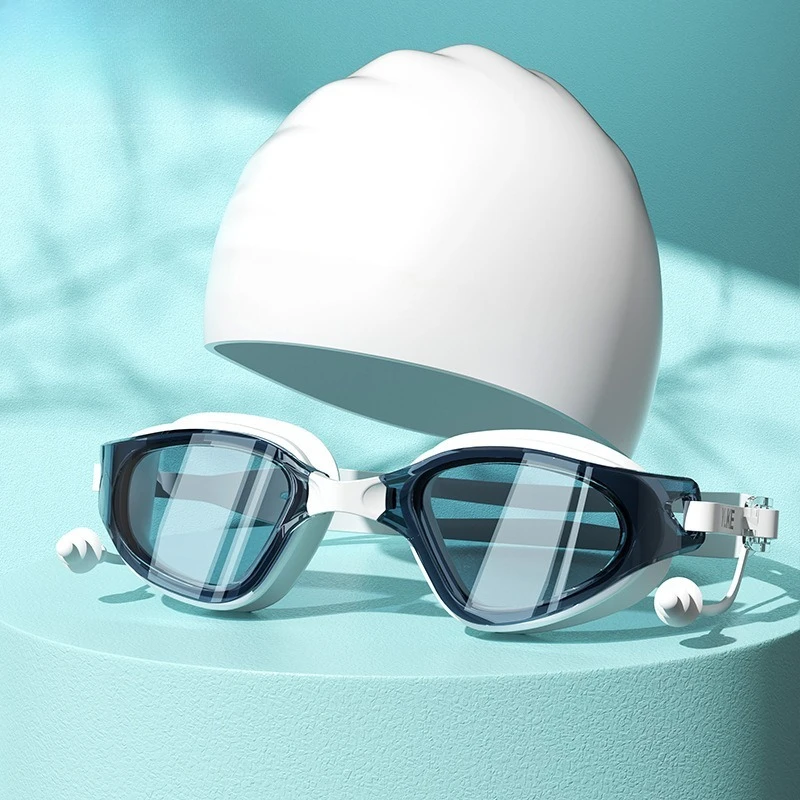 

Swimming-goggles High-definition Anti Fog and Waterproof Large Frame Swimming Goggles Diving Swimming Special Equipment