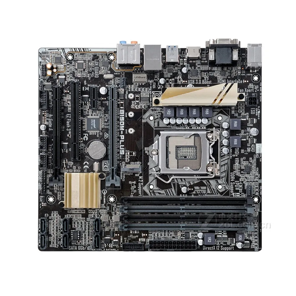 B150M-PLUS 마더 보드, 인텔 B150 LGA 1151 CPU 마더 보드, 컴퓨터 소켓 LGA1151 DDR4 데스크탑 메인 보드