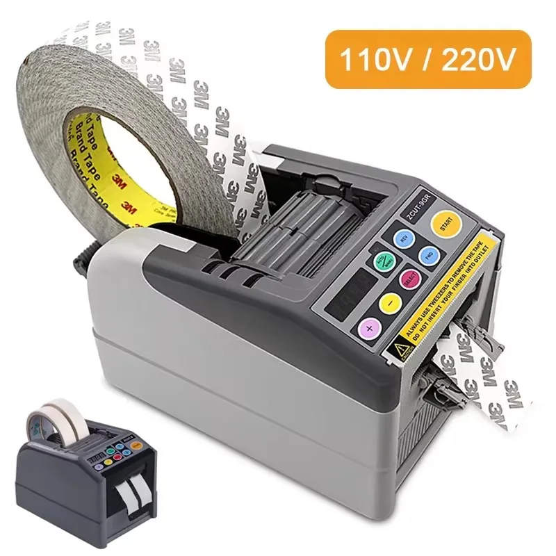 Automatic Tape Dispenser 110V/220V Intelligent Cutter for 6-60mm Adhesive Tape