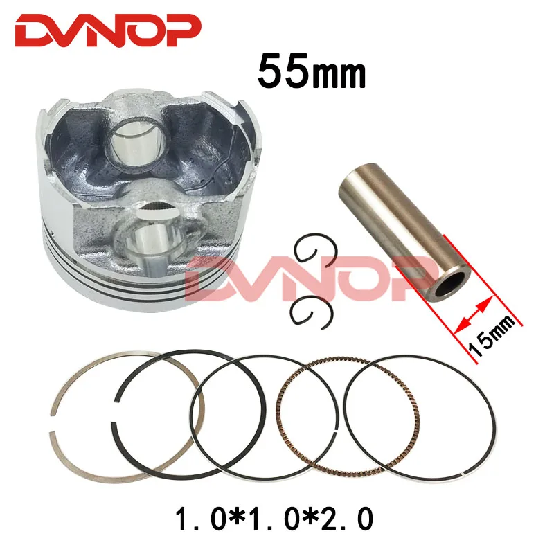 Motorcycle Parts  Set Cylinder Applicable for DD250 DD250G-2 DD250G-2N Water Set Cylinder Piston Ring