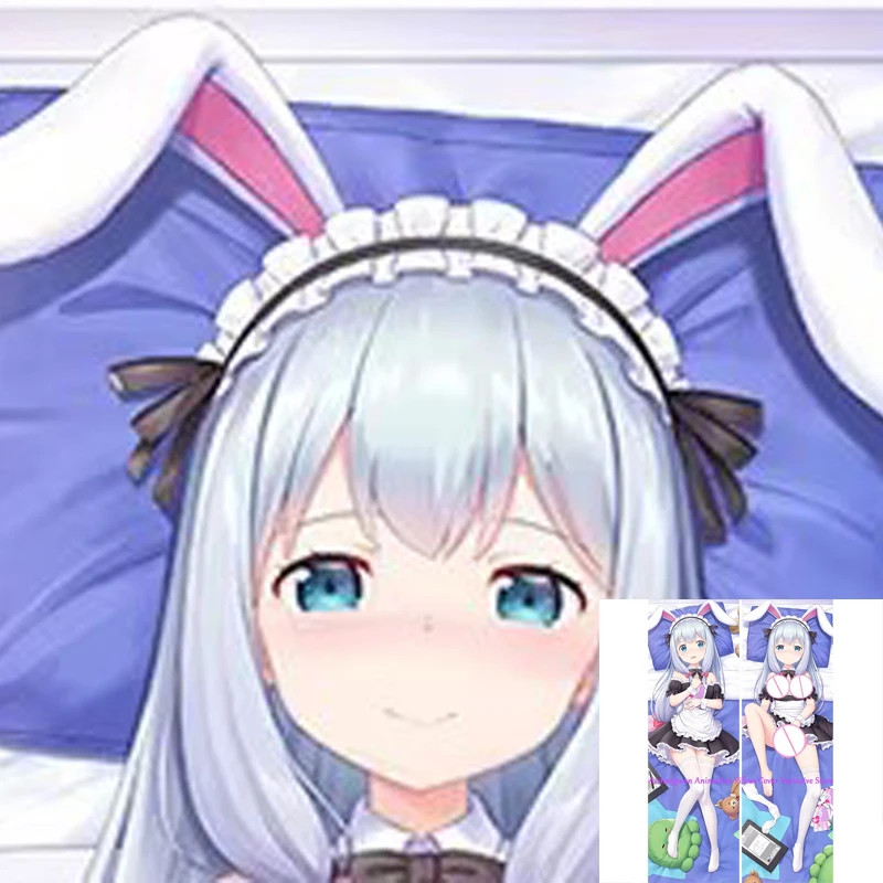 

Dakimakura Anime Pillow Cover Izumi Double Sided Print 2Way Cushion Bedding Festival Gifts Gifts