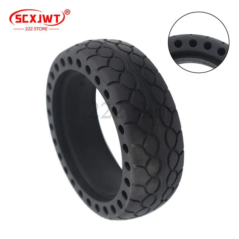 جديد عجلة سكوتر المحور الخلفي 5.5 بوصة ل Xiaomi Mijia M365 برو المحور الخلفي التخميد الإطارات الصلبة جوفاء غير إطارات هوائية العسل